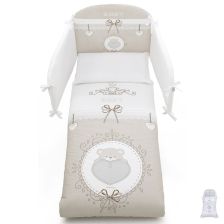 Бебешки спален комплект Italbaby BABY CHIC MAXI 5ч. с обиколник, 105/130 см