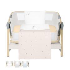 Бебешки спален комплект за мини-кошара Kikka Boo 5 части