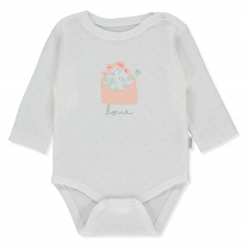 Бебешко боди Bebetto Floral Letters, 0-12 м., T3651