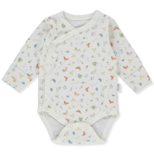 Бебешко боди Bebetto HAPPY GARDEN, Екрю, 0-3 м, T3403