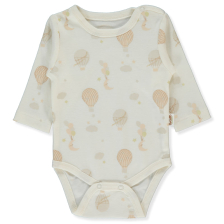 Бебешко боди Bebetto Organic Born With Love, 0-12 м., T4035
