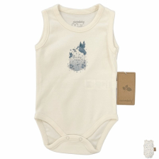 Бебешко боди потник Сiсcim Baby Екрю, 3-9 м., U4944
