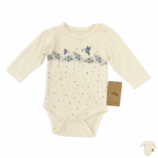 Бебешко боди Сiсcim Baby с дълъг ръкав, екрю, 3-9 м., U4938