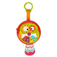 Бебешко пиано дрънкалка Raya Toys Сова, с звук