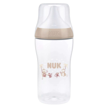 Бебешко пластмасово шише Nuk Perfect Match TC Маймуна 260 мл. 3 м+ 