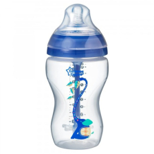 Бебешко шише Tommee Tippee Advanced Anti-Colic, 3м.+, 340 мл.