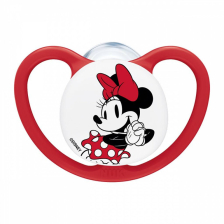 Силиконова залъгалка Nuk Perfect Match Air Disney, 6-18 м.