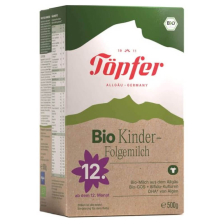 БИО Адаптирано мляко за малки деца Topfer Laktana Bio Kinder, 12 м+, 500 g
