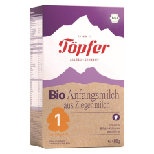 БИО козе адаптирано мляко за новородени Topfer Lactana 1, 0+ м, 400 g