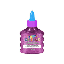 Блестящо лепило Glitter Spark Розов, 88мл 