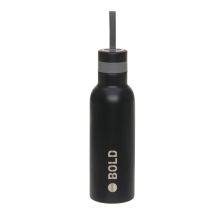 Бутилка Lassig Bold Black, от неръждаема стомана, 750 мл.