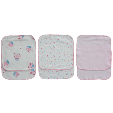 Кърпа Bebetto CUPCAKE 6 броя C687 25/25 см