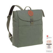Чанта за бебешка количка Lassig Backpack Olive 1103015513