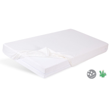 Чаршаф с ластик Baby Matex BAMBOO непромокаем 70х140 см 0383-01 Бял
