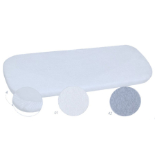 Чаршаф за матрак за количка Baby Matex хавлия 0247, 75x35 см. 42 Сив