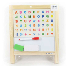 Детска дъска за рисуване Raya Toys Дървена, с букви
