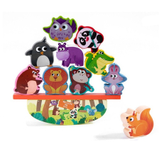 Дървена игра за баланс Raya Toys Животни