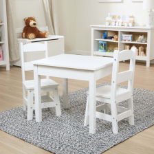 Детска маса със столчета Melissa&Doug Бял, Дървени 40225
