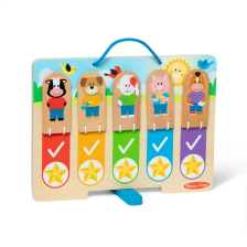 Дървена таблица за игра Melissa and Doug, My Daily Routines 50893