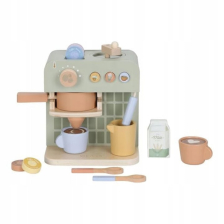 Детска дървена кафемашина Little Dutch Coffee Machine, с капсули, LD2512 