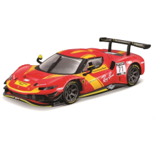 Детска играчка кола Bburago Racing Ferrari 296 GT3 2022, 1:43