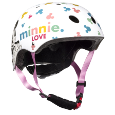 Детска каска за велосипед SEVEN Sport MINNIE WHITE, M 52-56 см., 9080