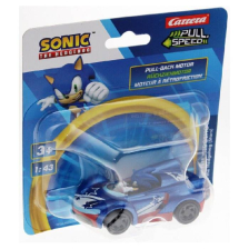 Детска кола за игра с фигурка Carrera Sonic Stars 1:43 