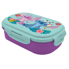 Детска кутия за храна Kids Licensing Disney Stitch, с отделения и прибори