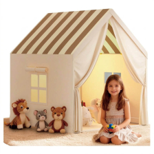 Детска палатка-къщичка Raya Toys Play House, жълта