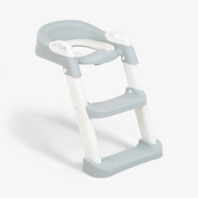Детска седалка за тоалетна Kikka Boo Lea Grey, със стълба