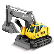 Детски багер Raya Toys със звуци и светлини, 1:16