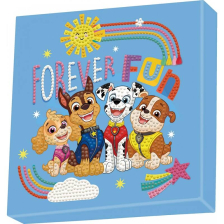 Детски диамантен гоблен Diamond Dotz Paw Patrol Forever Fun