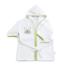 Детски халат бамбук Italbaby LINEA BAMBOO Бял, 0-6 месеца