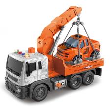 Детски камион паяк Raya Toys Truck Car с музика и светлини, 1:16