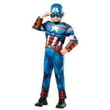 Детски карнавален костюм CAPTAIN AMERICA Rubies, 3-8 години, 640833