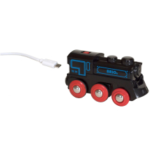 Детски локомотив Brio, с USB кабел