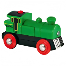 Детски локомотив Brio World, 33595, със светлини