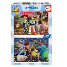 Детски пъзел Educa TOY STORY 4 2х100ч. 18107