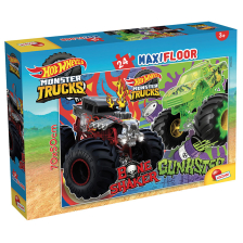 Детски пъзел Lisciani Hot Wheels 24 части