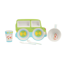 Детски сервиз за хранене Raya Toys Cars, 5 части