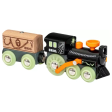 Детско влакче Brio Ghost Train, светещо в тъмното, 33986