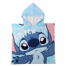 Детско пончо за плаж и баня Cerda Disney Stitch, 2200010825, 54х55 см.