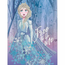 Детски диамантен гоблен Diamond Dotz Frozen II Free to be Me с Елза