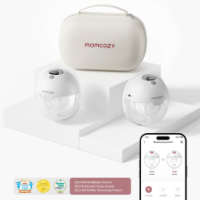 Двойна смарт електрическа помпа за кърма Momcozy M5 Smart Hands-Free, с мобилно приложение