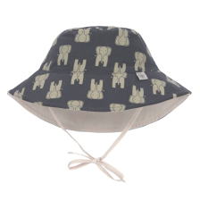 Двулицева слънцезащитна шапка Lassig Splash & Fun Elephant, 3-36 месеца
