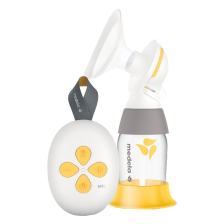 Електрическа помпа за кърма Medela Solo+  Двуфазна, с  шише и фуния
