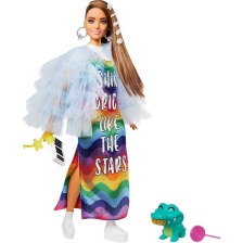 Кукла Mattel Barbie Extra 9 с аксесоари и домашен любимец