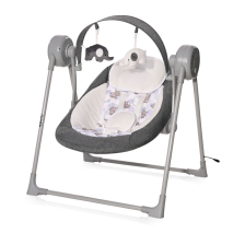 Бебешка електрическа люлка Lorelli Twinkle, с дистанционно
