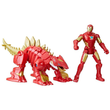 Комплект фигурки Hasbro Marvel Mech Strike Mechasaurs Iron Man and Iron Stomper, 2 бр.