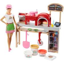 Кукла Mattel Barbie Приготвяне на пица